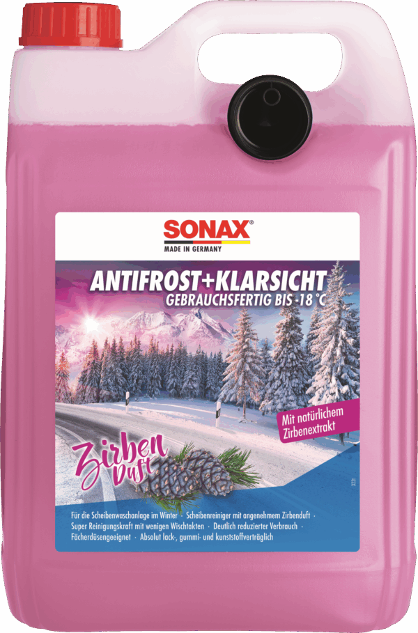 SONAX AntiFreeze & ClearView AROLLA PINE - 18°C