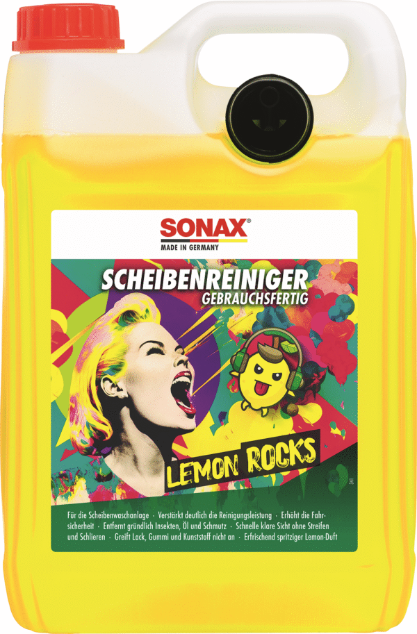 SONAX Windscreen Wash ready-to-use LEMON ROCKS