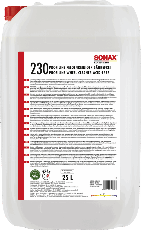 SONAX Rim Cleaner acid-free