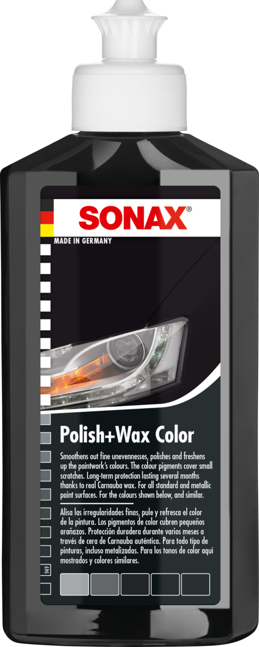SONAX Polish & Wax COLOR NanoPro black