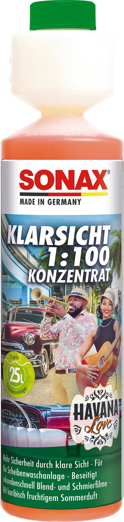 SONAX XTREME Clear View 1:100 Concentrate Havana Love
