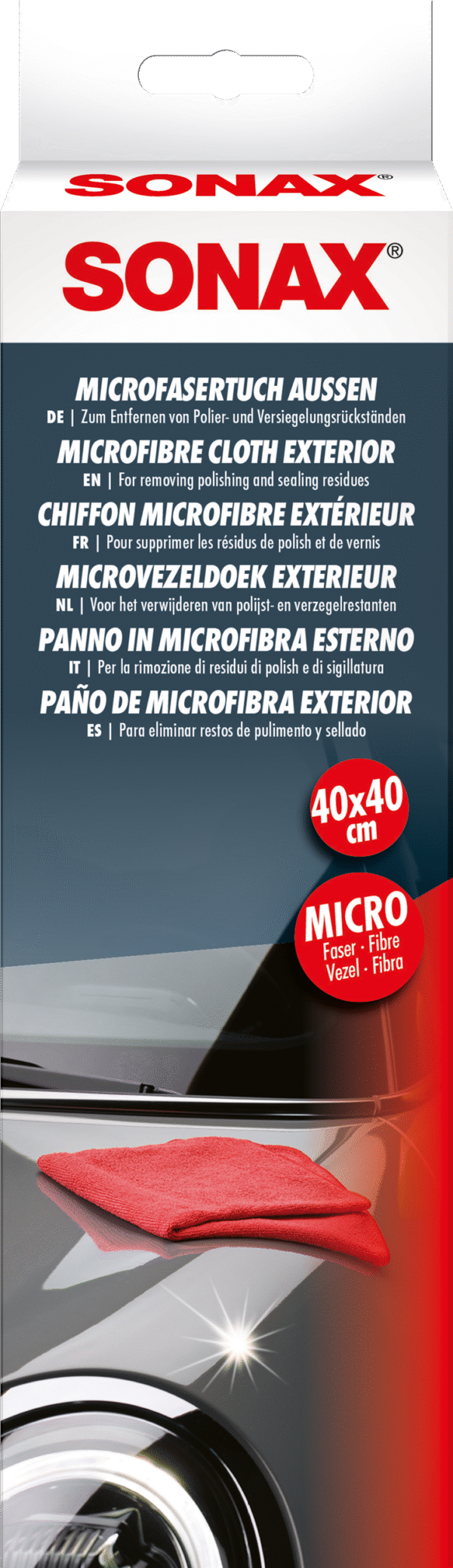 SONAX Microfibre Cloth exterior