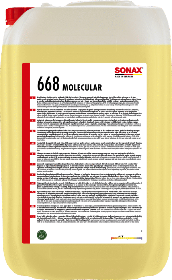 SONAX MOLECULAR Gloss Preservation Foam