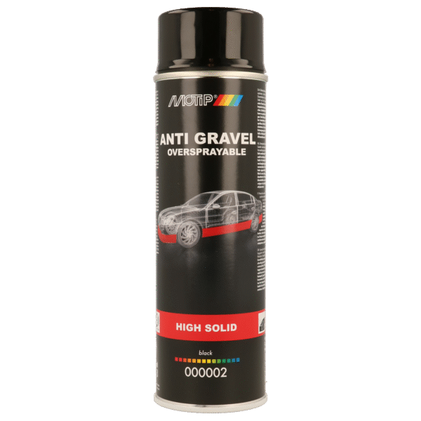 Sprayable Stone Chip Spray Black High Solid