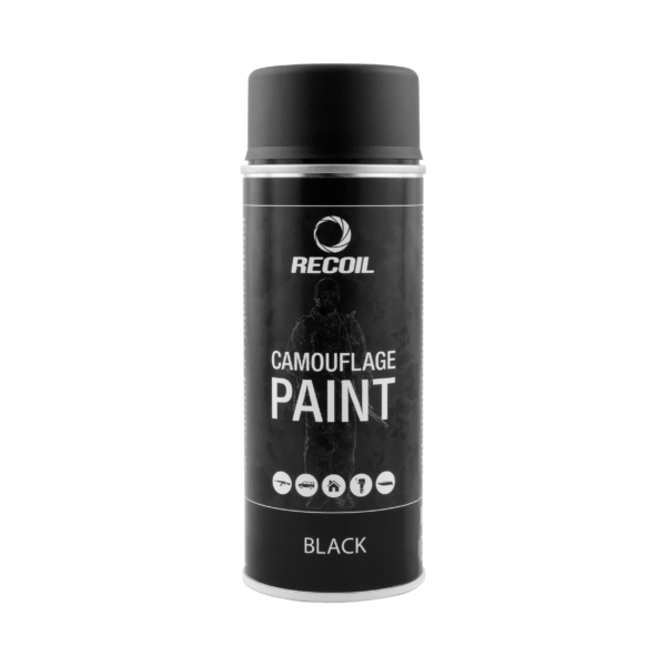 RECOIL Camouflage paint RAL9021M Black